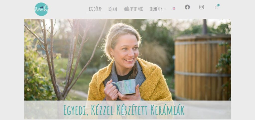 a boriskaceramics.com weboldal fotója